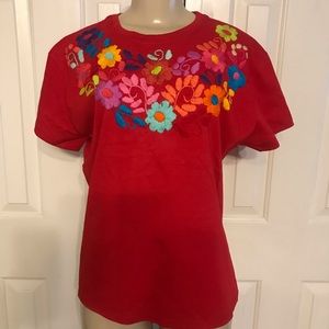 EMBROIDERED MEXICAN T-shirt